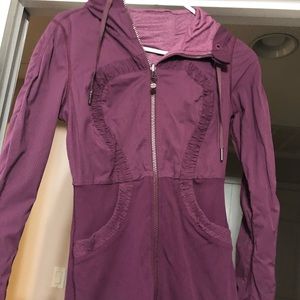 lulu lemon reversible athletic jacket